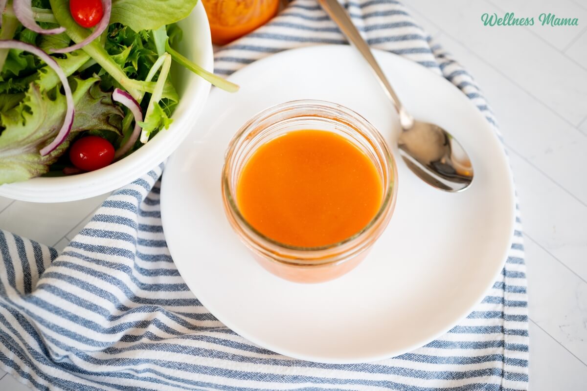 Healthful French Dressing Recipe | Wellness Mama